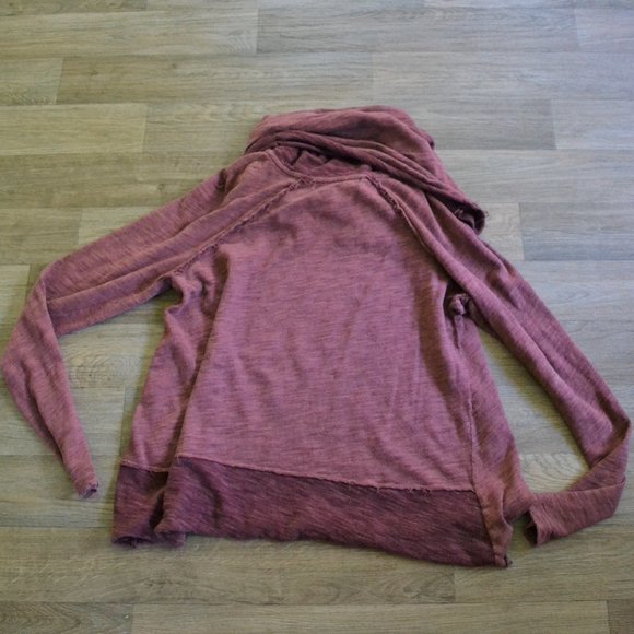 Free People Two Body Corps Deux Cowlneck Terracotta Sweater O/S - Picture 8 of 8
